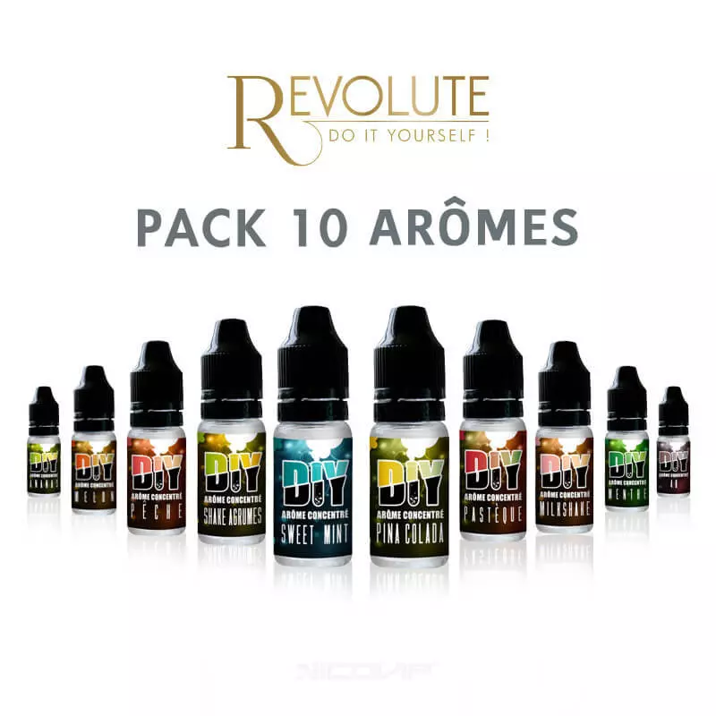 Pack arômes Revolute 10 ml 3310