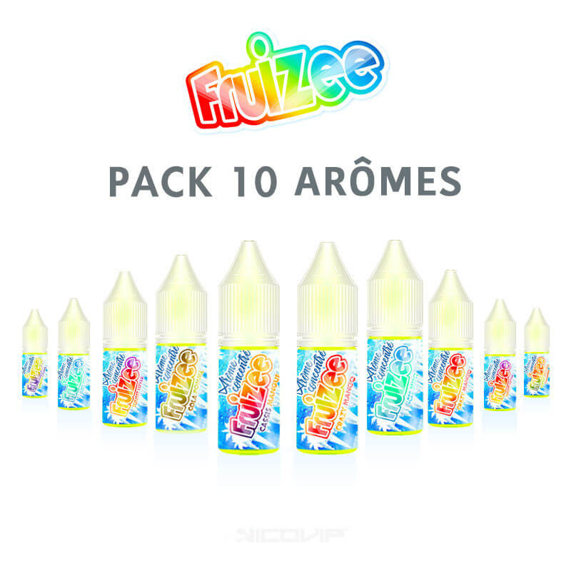 Pack arômes Fruizee 10ml
