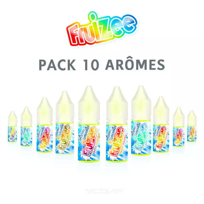 Pack arômes Fruizee 10ml 3312