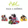 Pack 5 arômes A&L 30 ml 3309