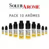 Pack arômes Solubarome 10 ml 3307