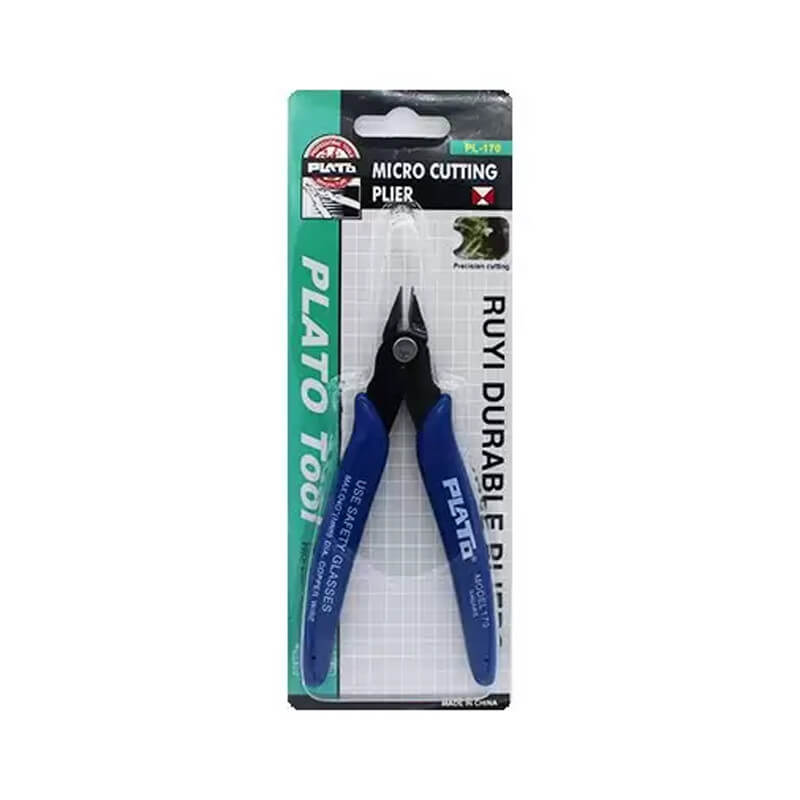 Pince coupante diagonale Plato 170 Bleue
