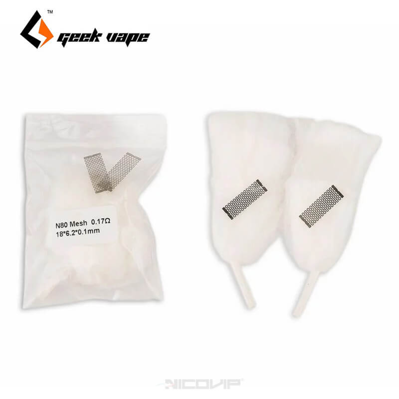 Pack 2 résistances Zeus X Mesh Geek Vape
