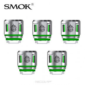 Pack 5 résistances V8 Baby Smok - V8 Baby T12 Vert