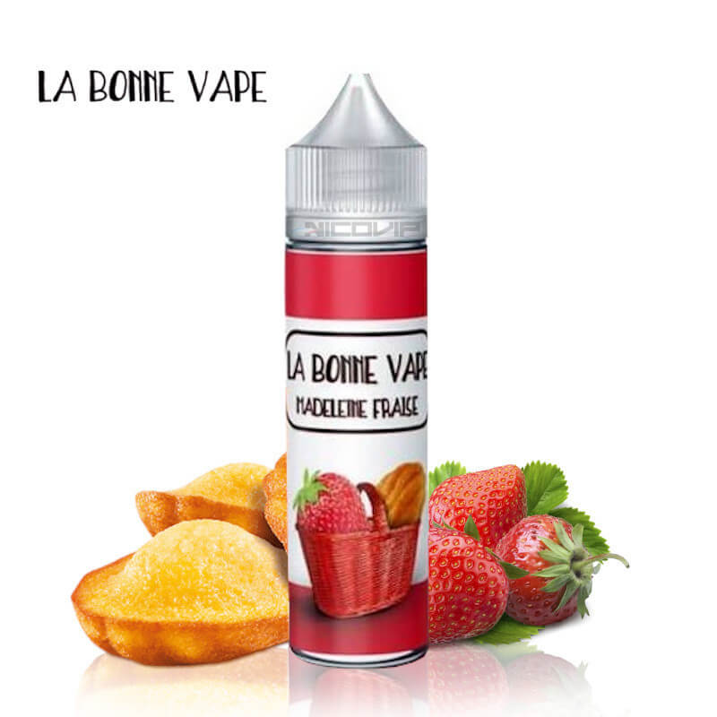 Madeleine Fraise La Bonne Vape 50 ml