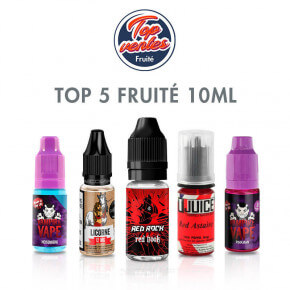 Top 5 e-liquides fruité 10 ml