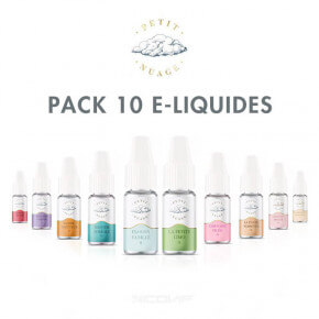 Pack 10 eliquides Petit Nuage