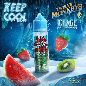 Iced Kanzi Twelve Monkeys 50ml Iced Kanzi Twelve Monkeys 50ml