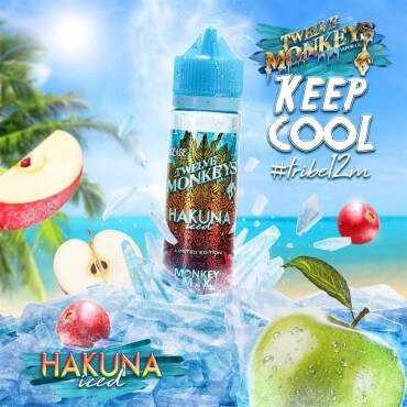Iced Hakuna Twelve Monkeys 50ml Iced Hakuna Twelve Monkeys 50ml