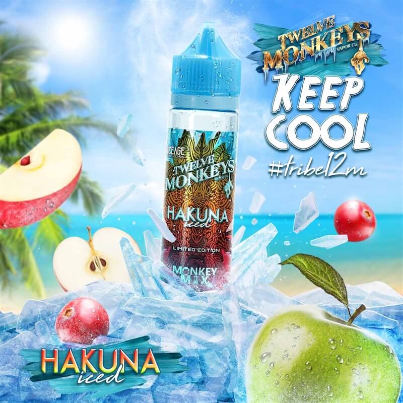 Iced Hakuna Twelve Monkeys 50 ml