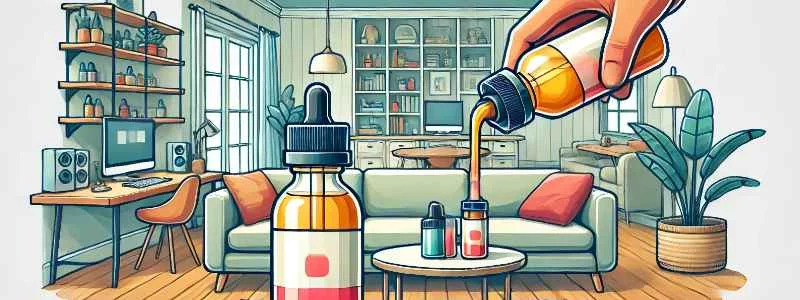 Baisser le taux de nicotine d'un e-liquide