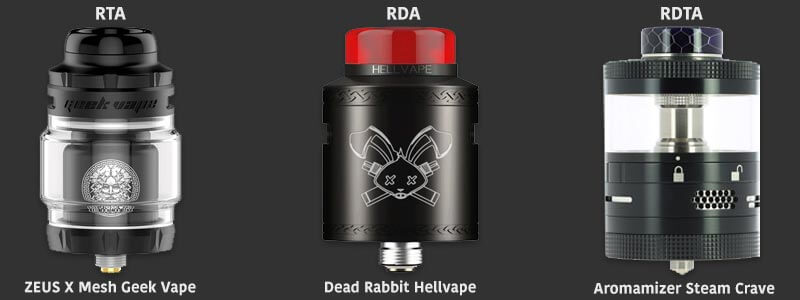 Différences RTA RDA RDTA