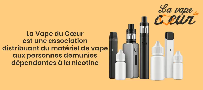 Les puffs et cigarettes électroniques gratuites via La Vape Du Cœur