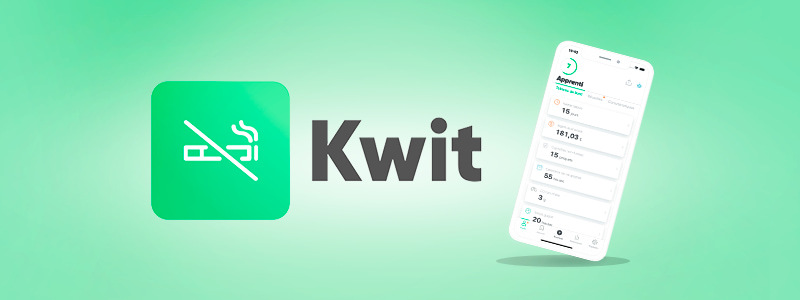 Kwit, l'application pour arrêter de fumer