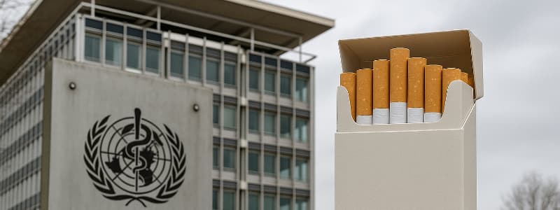 L'OMS préconise une hausse du prix du tabac