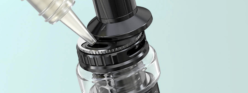 Remplissage du clearomiseur Eleaf Melo 6