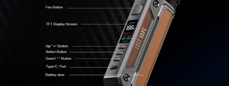 Test de la box Thelema Solo 100W de Lost Vape