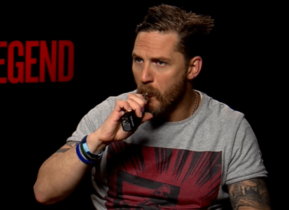 Tom Hardy : star qui vapote