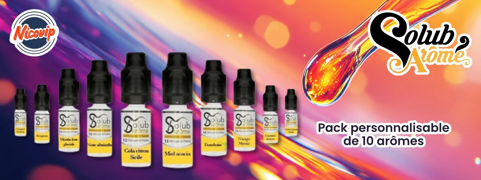 Pack arômes Solubarome
