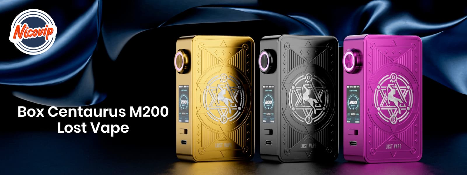 Box mod rose Centaurus M200 Lost Vape