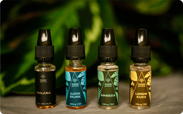 Achat d'e-liquide CBD