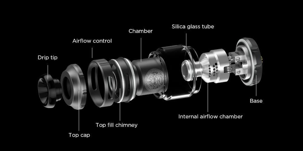 ZEUS X RTA 25 mm GeekVape caractéristiques