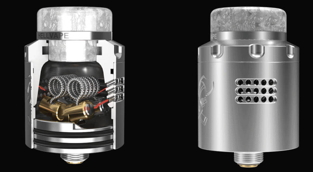 DEAD RABBIT 3 RDA HELLVAPE airflow