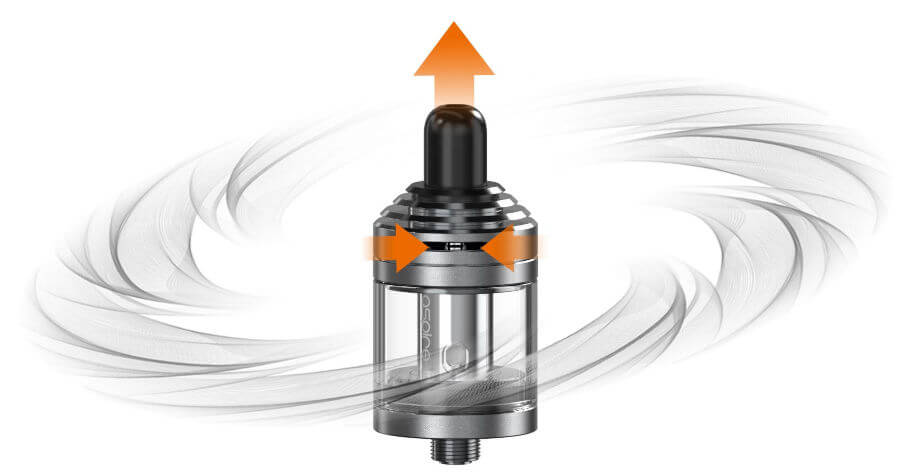 clearomiseur nautilus XS aspire airflow