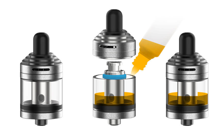 remplissage clearomiseur XS Aspire