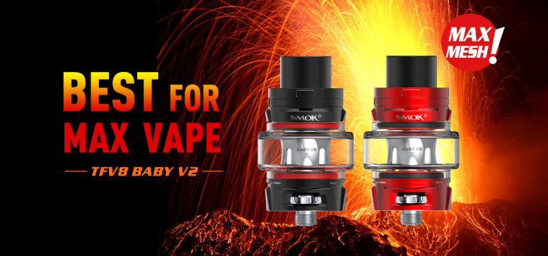 Clearomiseur TFV8 Mini 30mm Smok présentation