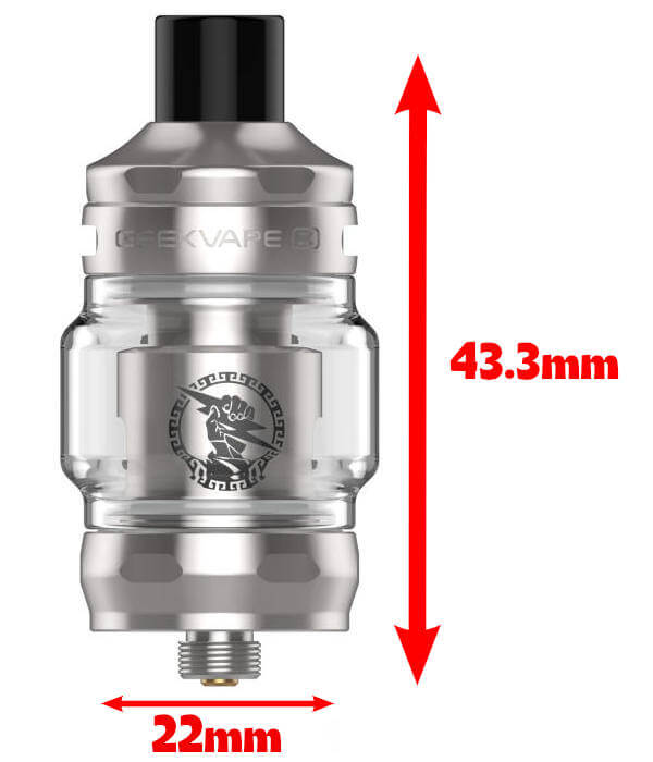 Clearomiseur Z Nano 2 Tank GeekVape dimension