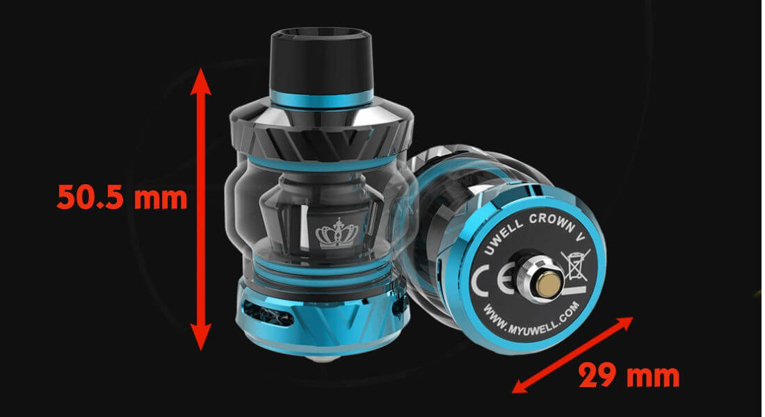 dimensions clearomiseur Uwell