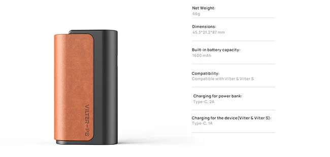 power bank vilter s caractéristiques