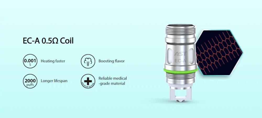 résistances ecA melo 4s eleaf