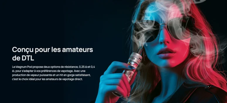 E-chicha Magnum Aspire DTL