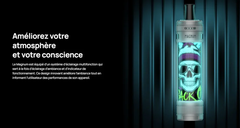 Kit E-chicha Magnum Aspire LED