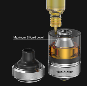Remplissage clearomiseur du kit Onixx Aspire