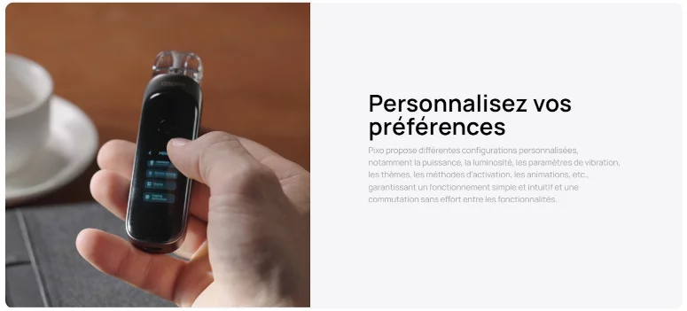 Kit Pod Pixo Aspire personnalisation