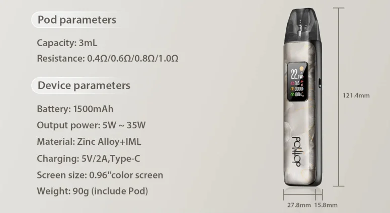 kit DotPod plus Dotmod fiche technique
