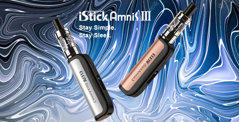 Kit iStick Amnis 3 900mAh Eleaf présentation