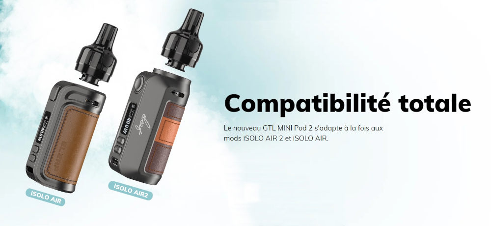 kit isolo air 2 eleaf compatibilité