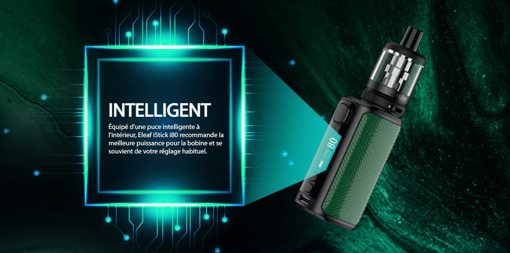 Kit iStick i80 3000mAh Eleaf chipset