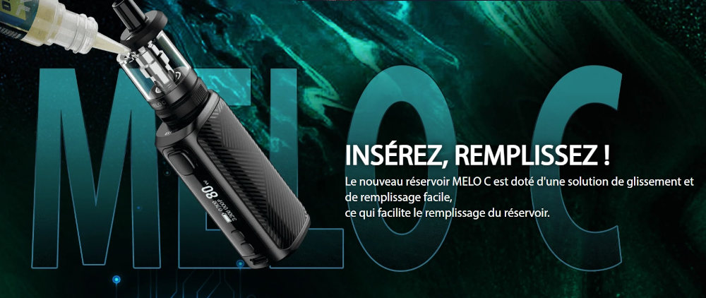 Kit iStick i80 3000mAh Eleaf remplissag
