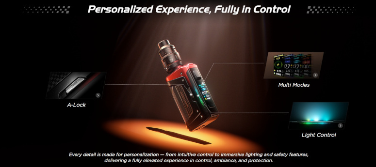 Kit Aegis Legend 5 GeekVape interface
