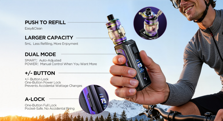 Kit Aegis Mini 5 mode smart