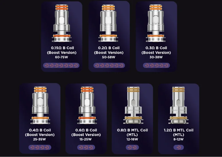 Aegis Mini 5 résistances compatibles Z Nano 3