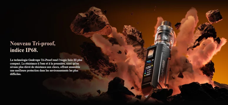 Aegis Solo 3 GeekVape solidité