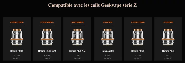 Kit Aegis Solo 3 100W Geekvape résistances