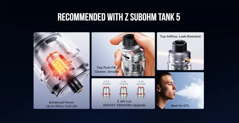 Kit Aegis Solo 5 Geekvape clearomiseur z subohm