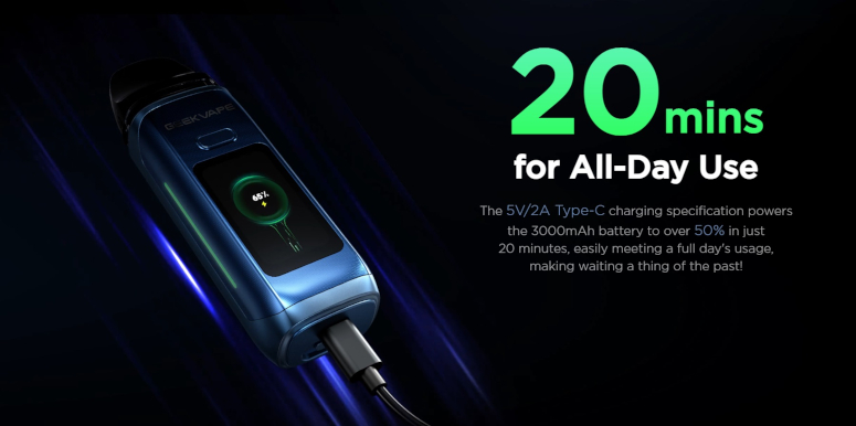 Kit Pod Digi Max GeekVape recharge